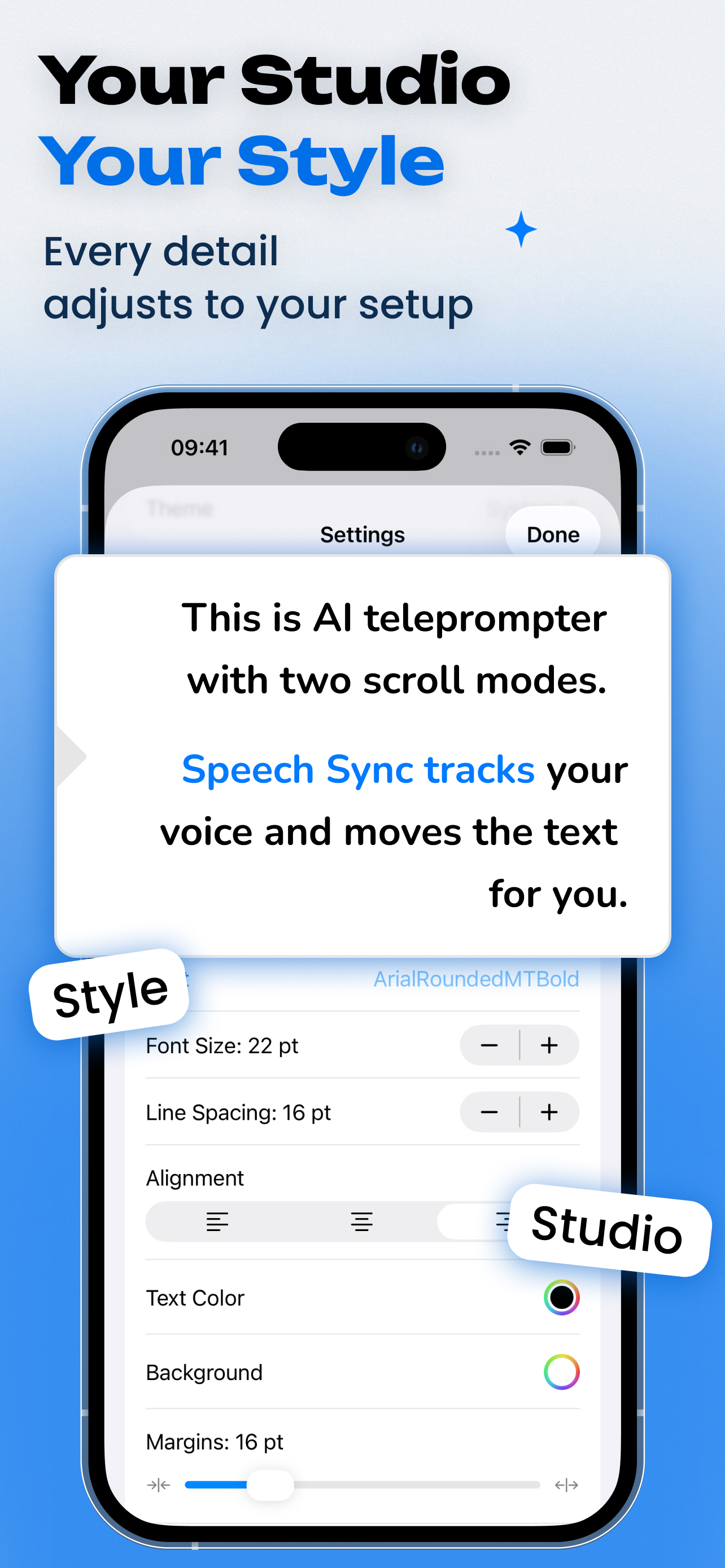 Screenshot of CueSync