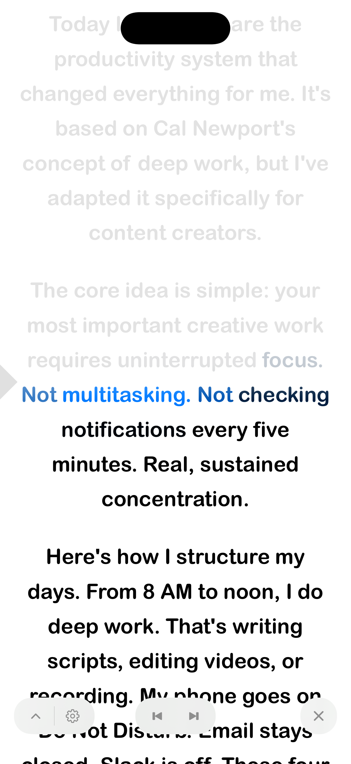 Screenshot of PromptSync